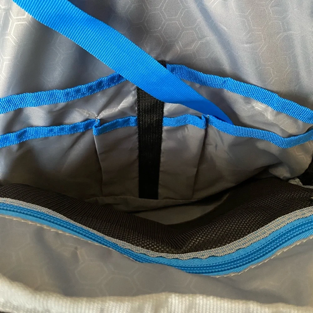 Dell Black Backpack with Blue Accents - Padded Laptop Pack